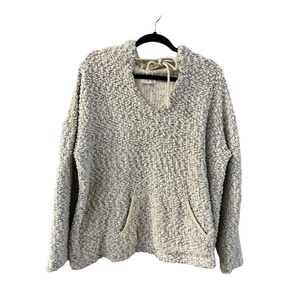 Lou & Grey Tops - Lou & Grey | NWOT Cozy Oversized Knit Costal Fisherman Hooded Sweatshirt Size XL